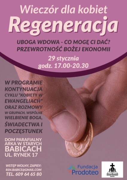 Wieczór dla Kobiet – REGENERACJA